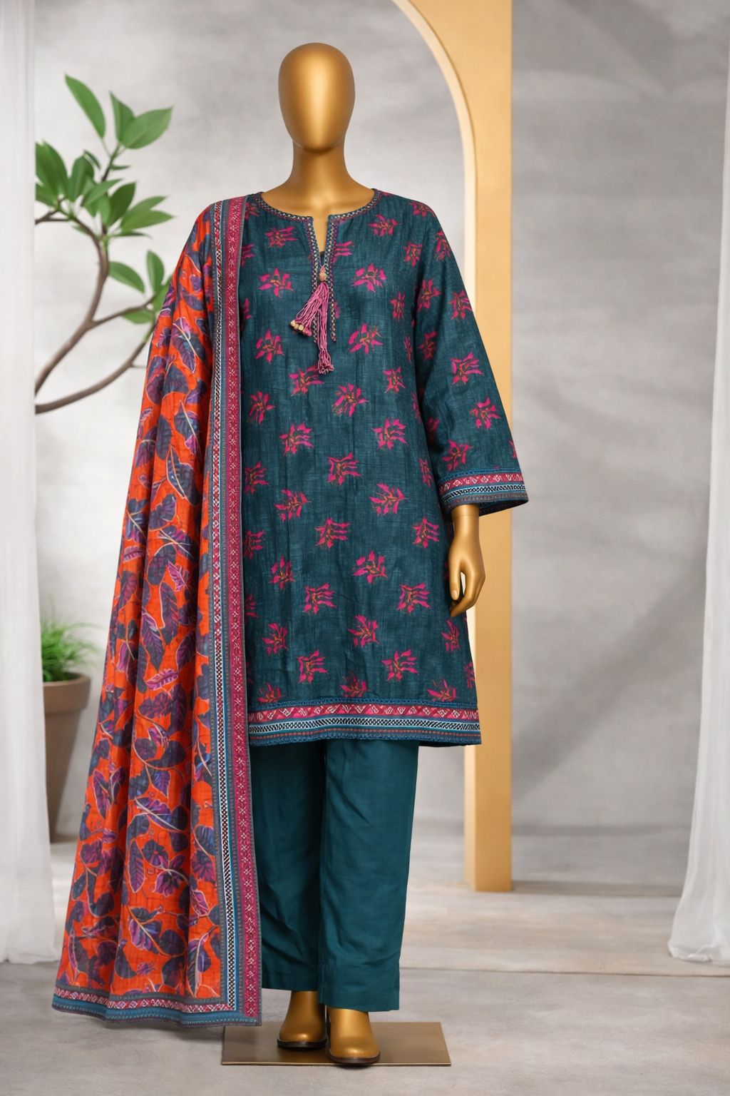 Riwayat | Stitch 3 Pc Printed Lawn Collection