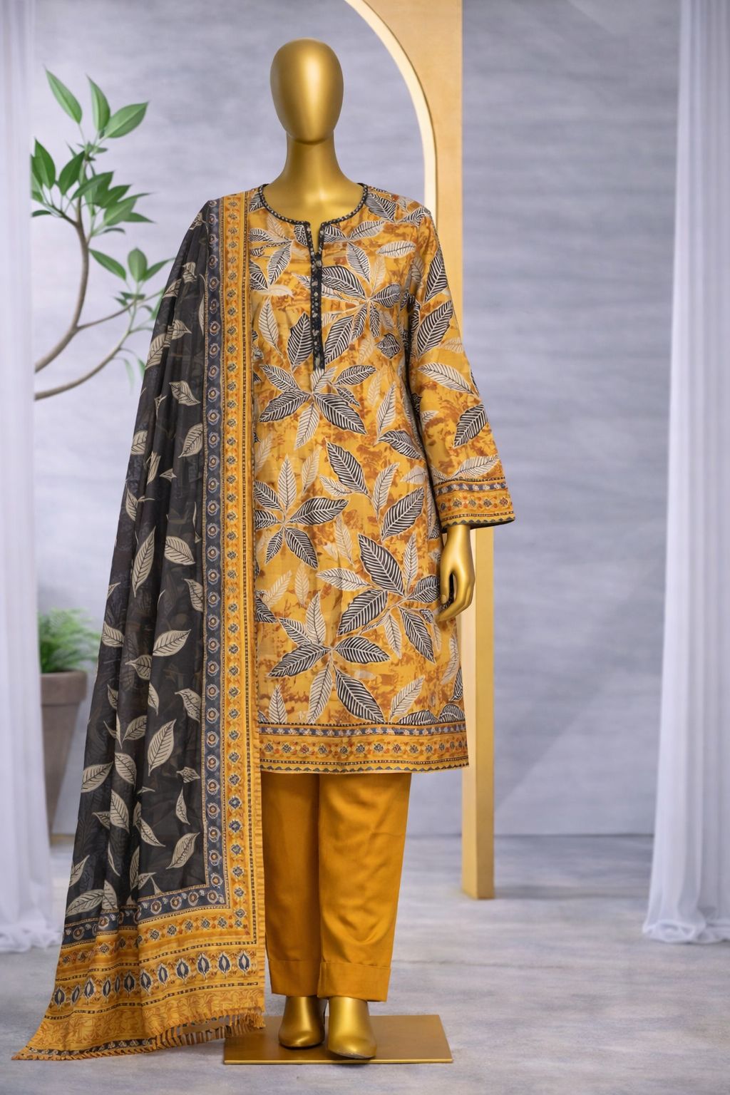 Riwayat | stitch 3 Pc Printed Lawn Collection