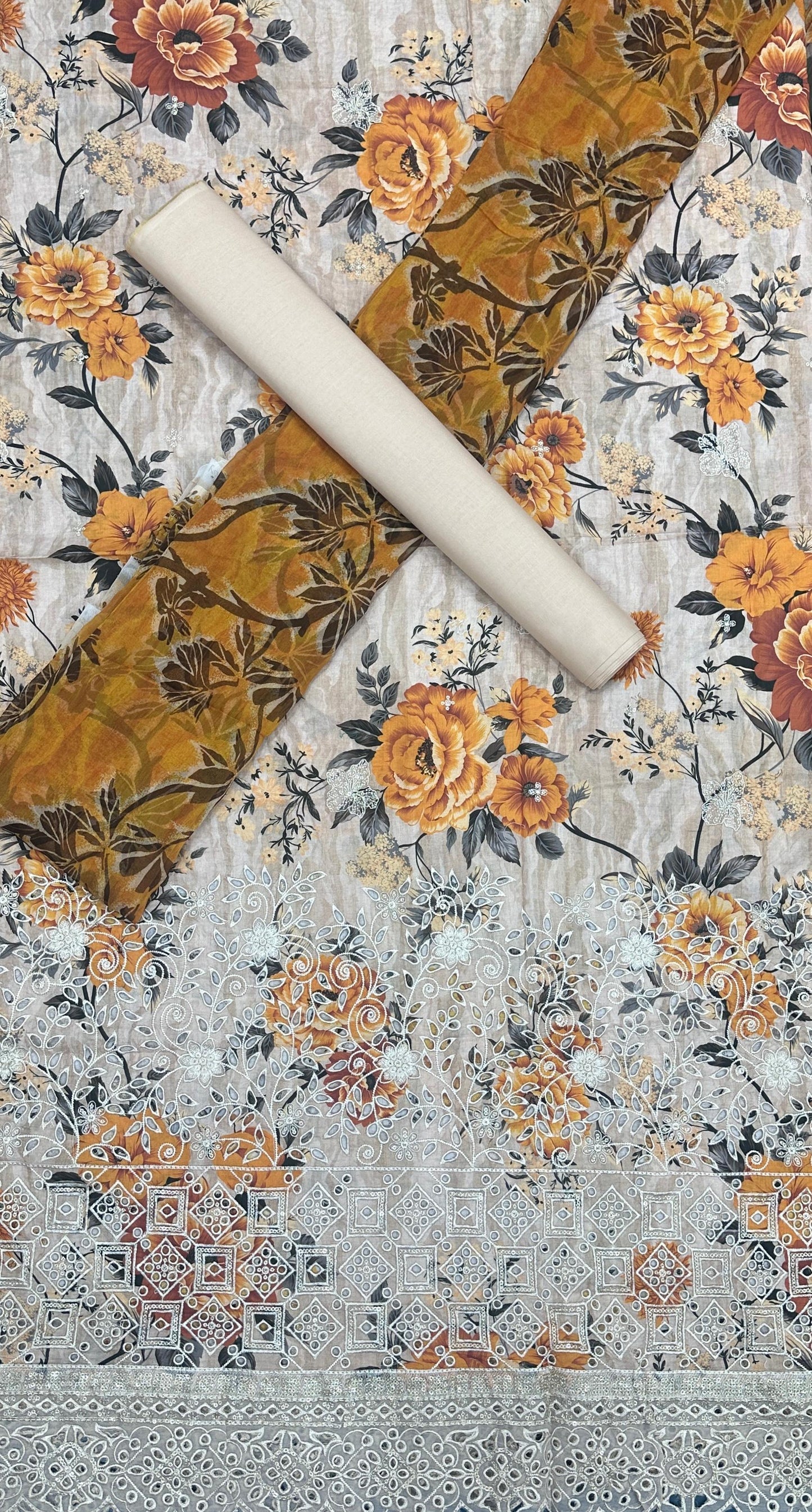 Riwayat | Unstitched 3pc Embroidered Lawn Collection