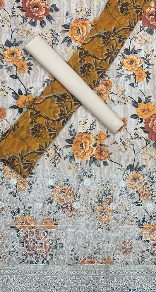 Riwayat | Unstitched 3pc Embroidered Lawn Collection