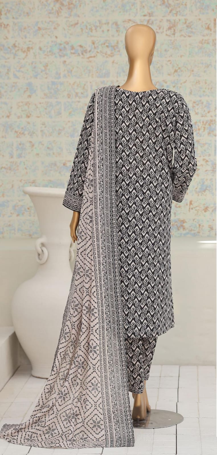 HZ | Unstitch 3 Pc Airjet Printed Lawn Collection