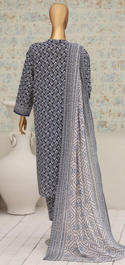 HZ | Unstitch 3 Pc Airjet Printed Lawn Collection
