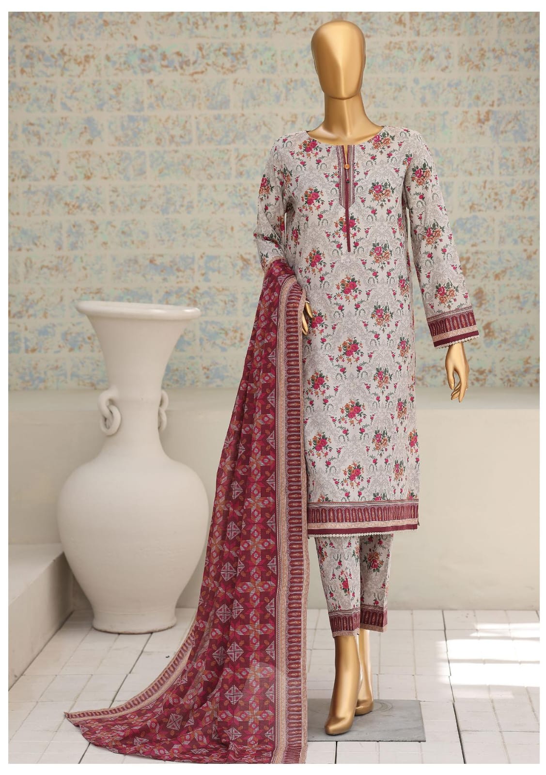 HZ | Unstitch 3 Pc Airjet Printed Lawn Collection