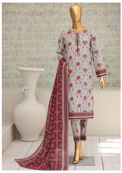 HZ | Unstitch 3 Pc Airjet Printed Lawn Collection