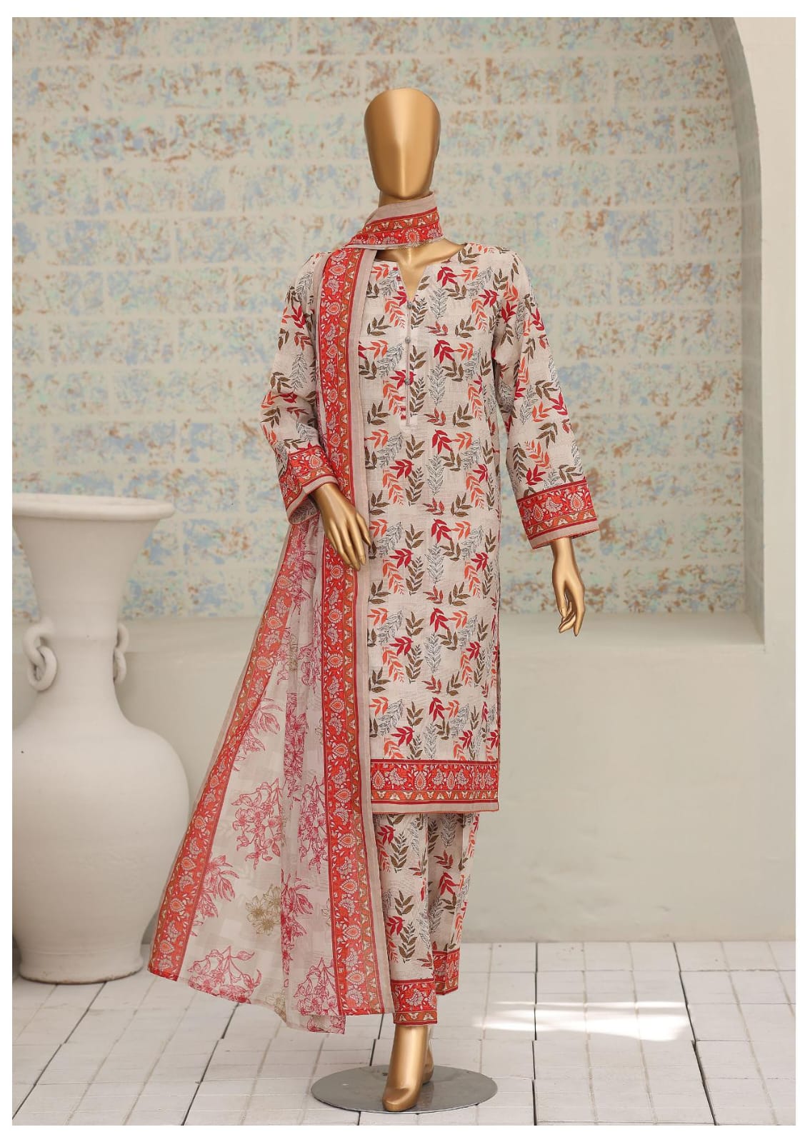 HZ | Unstitch 3 Pc Airjet Printed Lawn Collection