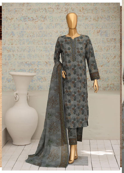 HZ | Unstitch 3 Pc Airjet Printed Lawn Collection