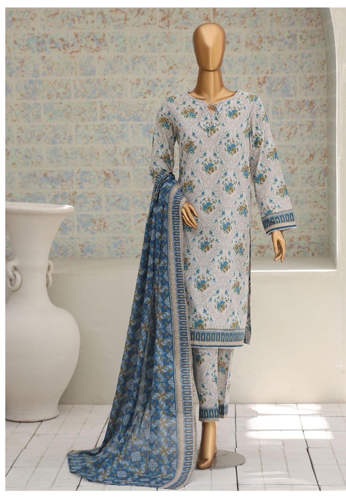 HZ | Unstitch 3 Pc Airjet Printed Lawn Collection