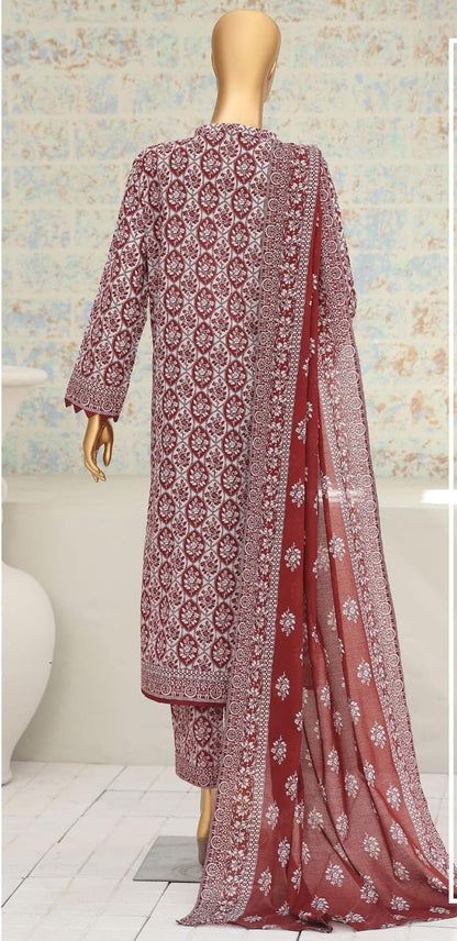 HZ | Unstitch 3 Pc Airjet Printed Lawn Collection