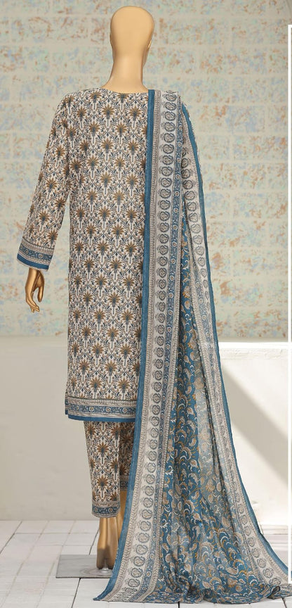 HZ | Unstitch 3 Pc Airjet Printed Lawn Collection