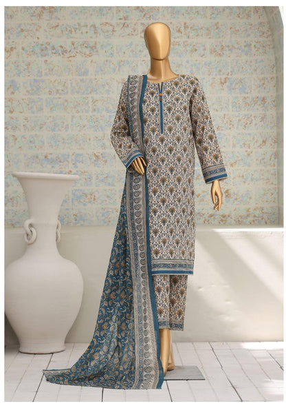 HZ | Unstitch 3 Pc Airjet Printed Lawn Collection