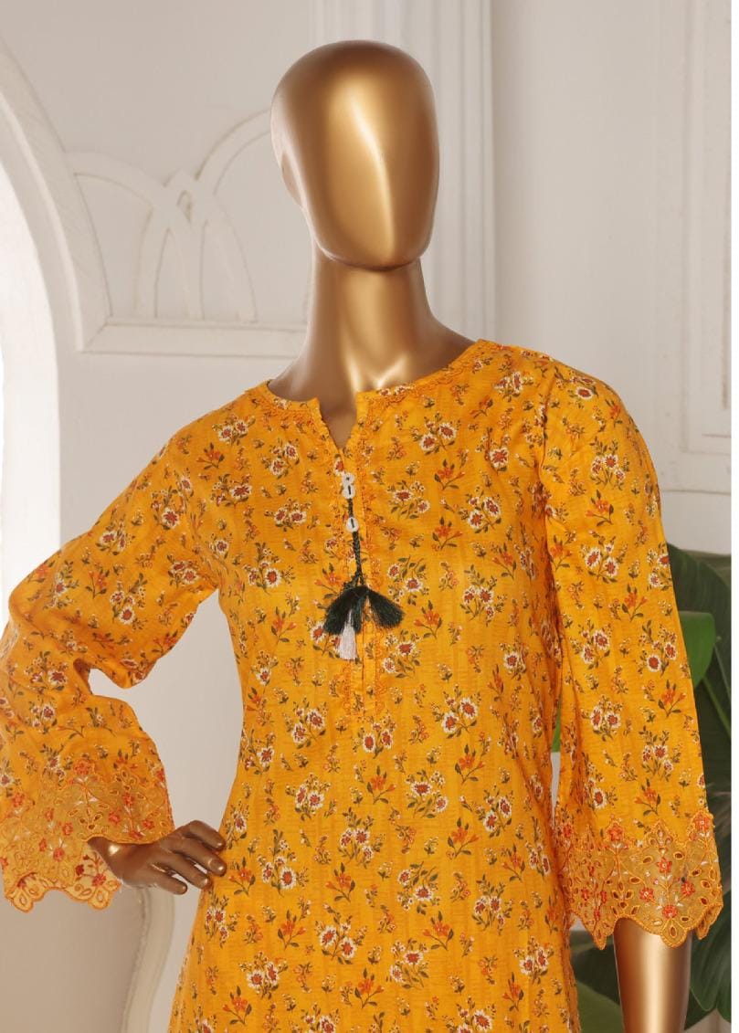 Riwayat | Stitch 2 PC Embroidered Laser Cut Work Collection