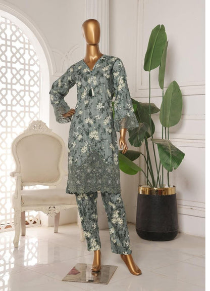 Riwayat | Stitch 2 PC Embroidered Laser Cut Work Collection