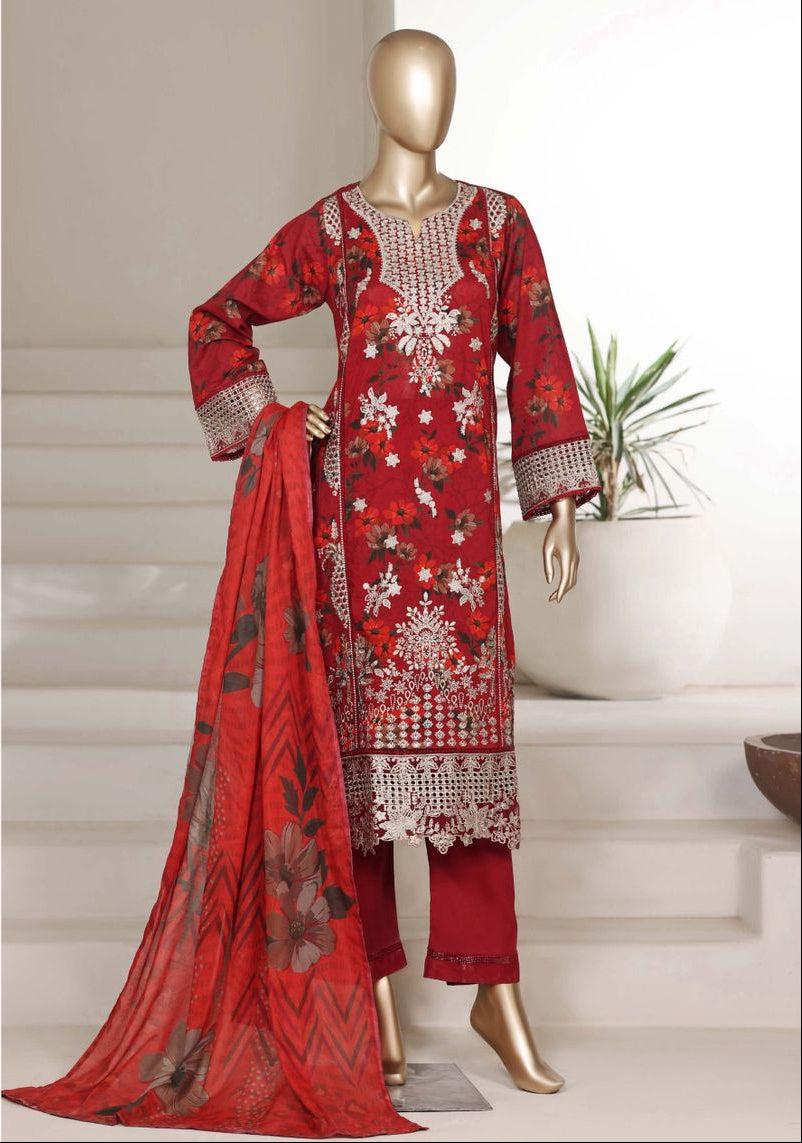 Sada Bahar | Stitch 3 PC Embroidered Festive Collection