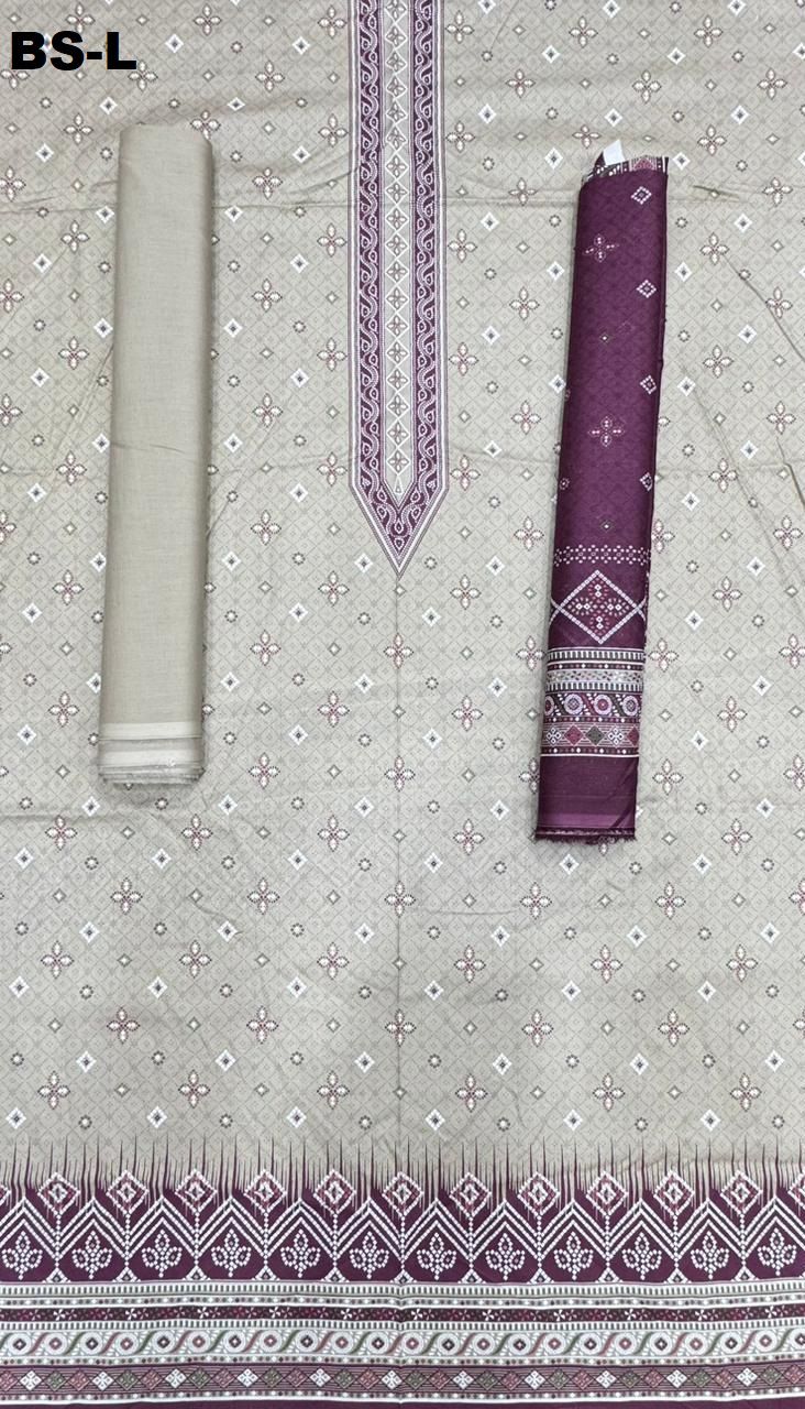 Bin Saeed | Unstitched 3 PC Printed Lawn Collection