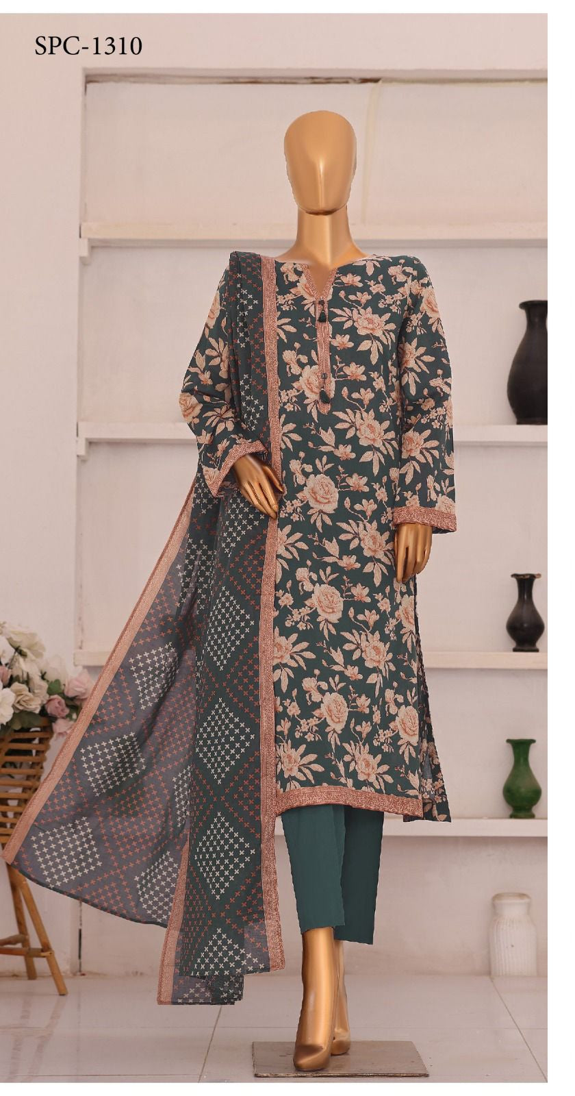 HZ | Summer Unstich 3PC Printed Lawn Collection