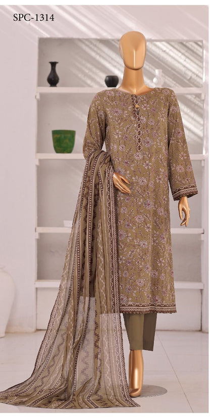 HZ | Summer Unstich 3PC Printed Lawn Collection