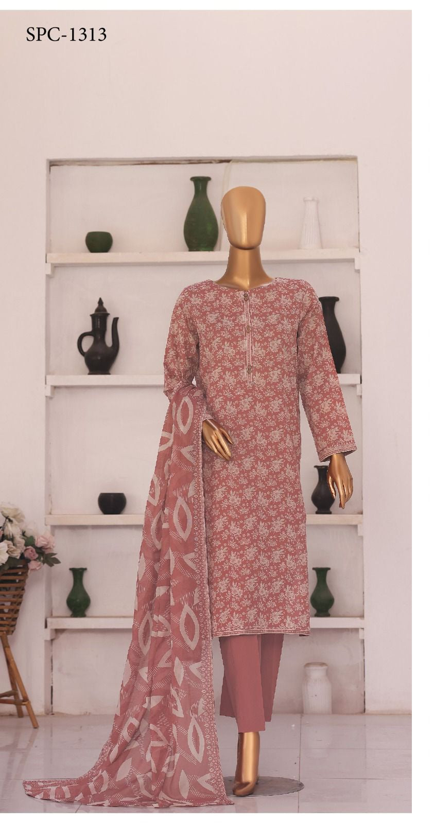 HZ | Summer Unstich 3PC Printed Lawn Collection