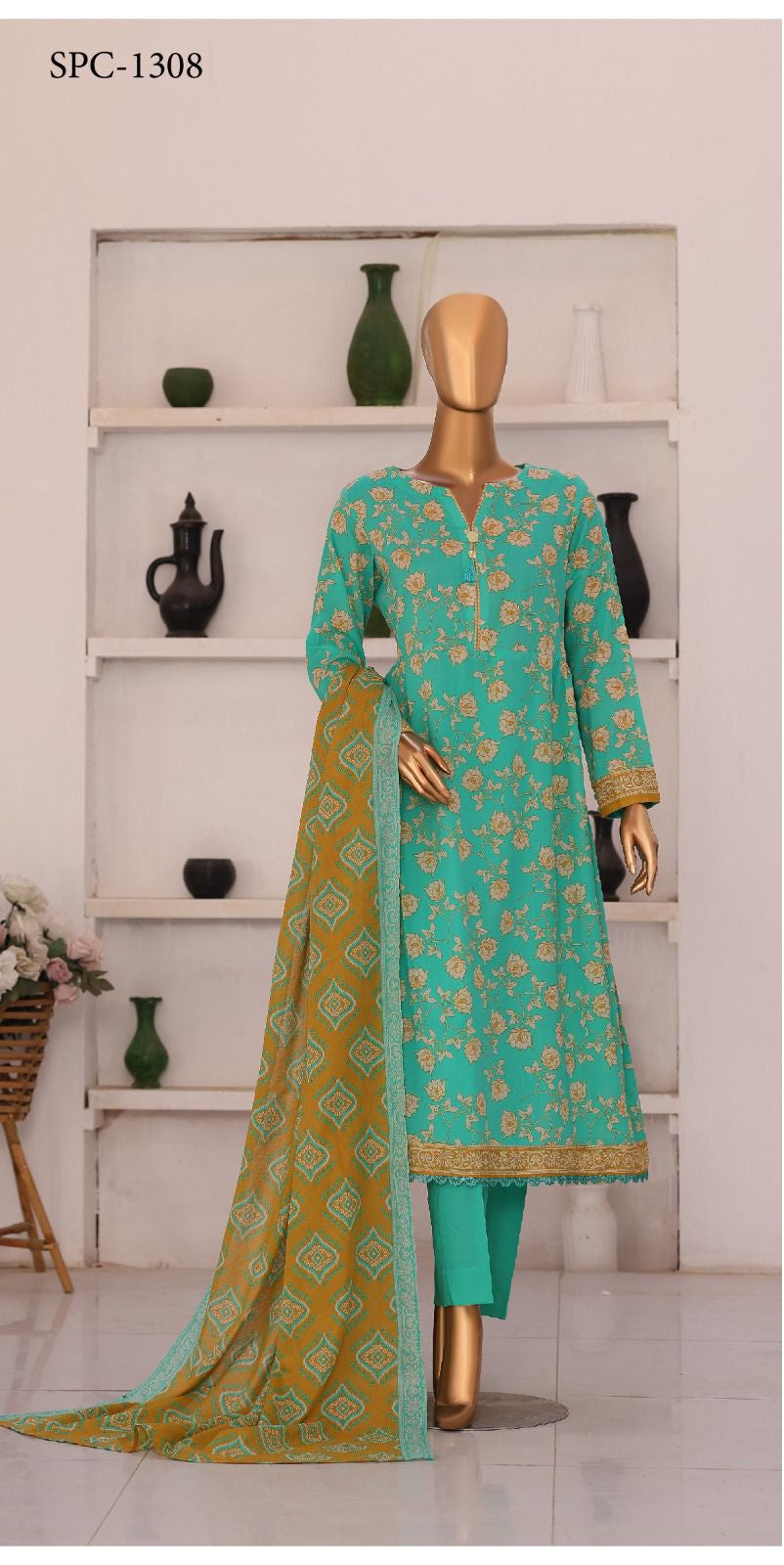 HZ | Summer Unstich 3PC Printed Lawn Collection