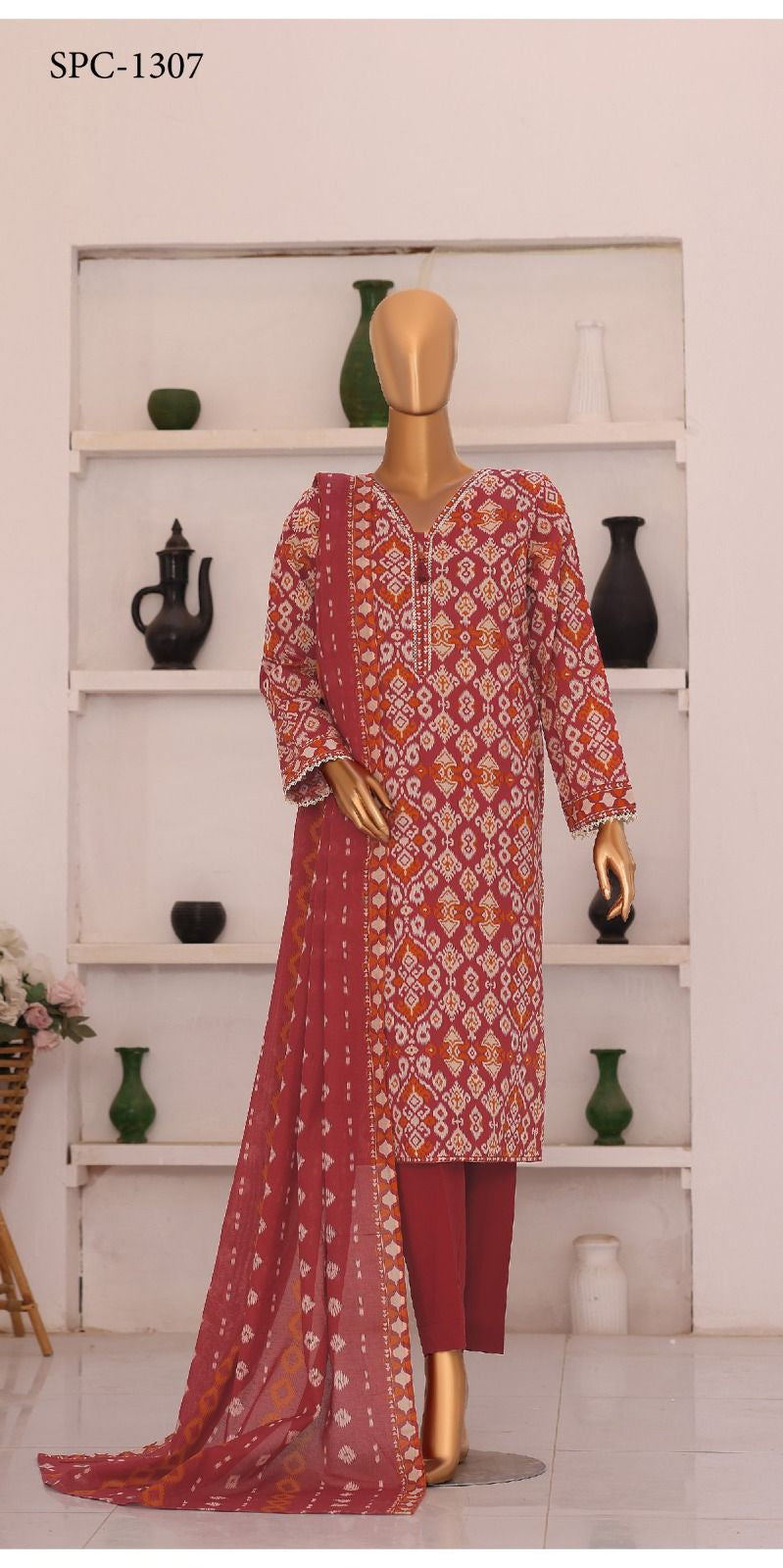 HZ | Summer Unstich 3PC Printed Lawn Collection