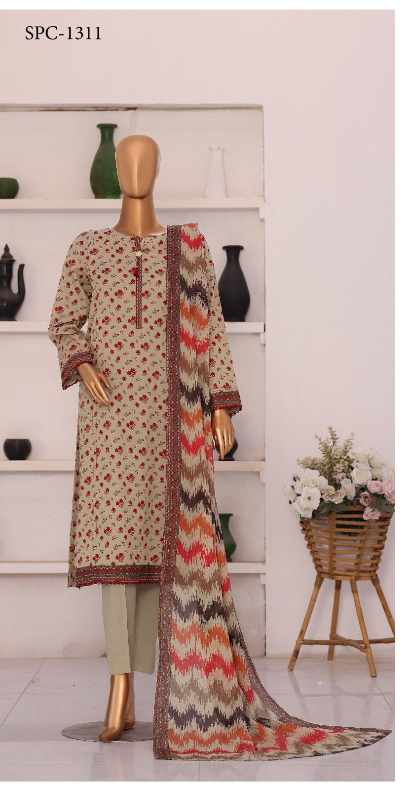 HZ | Summer Unstich 3PC Printed Lawn Collection