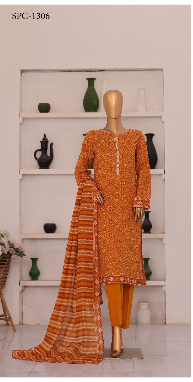 HZ | Summer Unstich 3PC Printed Lawn Collection