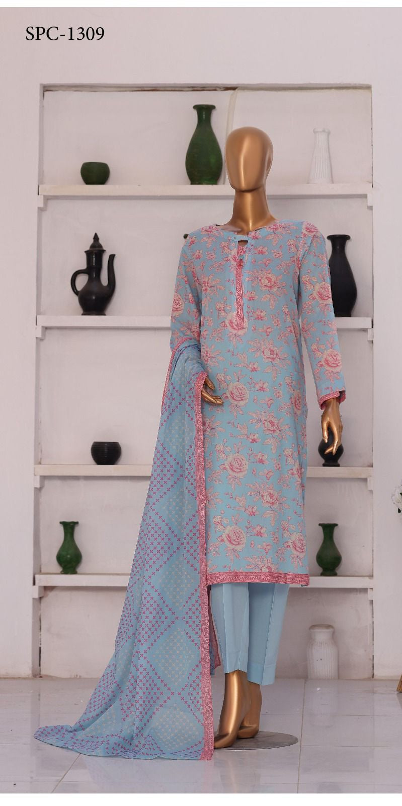 HZ | Summer Unstich 3PC Printed Lawn Collection
