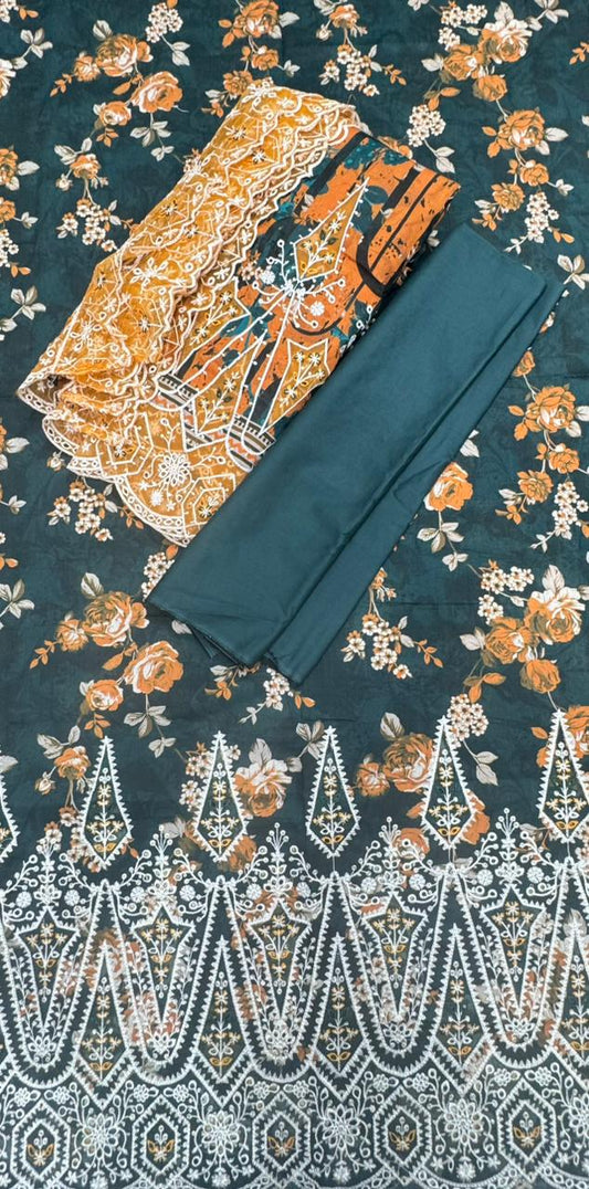 Riwayat | Unstitched 3 Pc Embroidered Lawn Collection