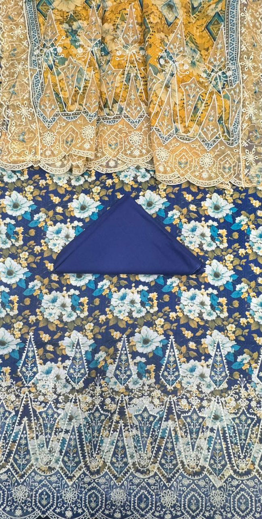 Riwayat | Unstitched 3 Pc Embroidered Lawn Collection