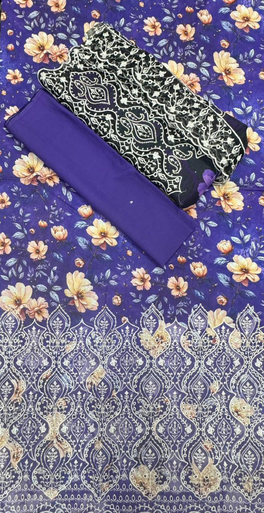 Riwayat | Unstitched 3 Pc Embroidered Lawn Collection