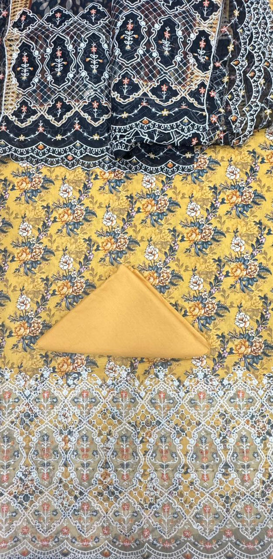 Riwayat | Unstitched 3 Pc Embroidered Lawn Collection