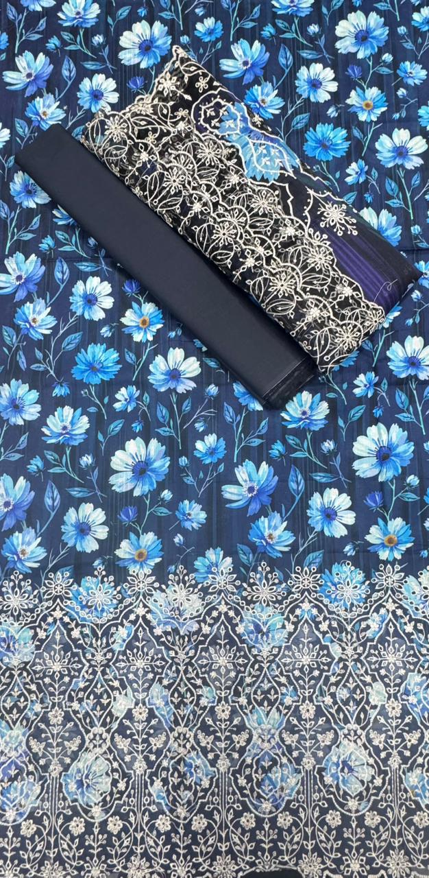Riwayat | Unstitched 3 Pc Embroidered Lawn Collection
