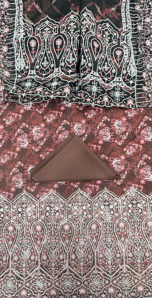 Riwayat | Unstitched 3 Pc Embroidered Lawn Collection