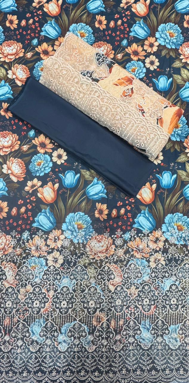 Riwayat | Unstitched 3 Pc Embroidered Lawn Collection