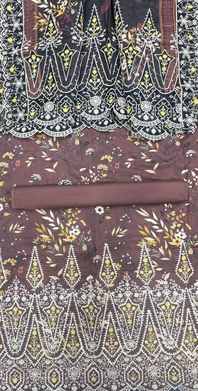 Riwayat | Unstitched 3 Pc Embroidered Lawn Collection