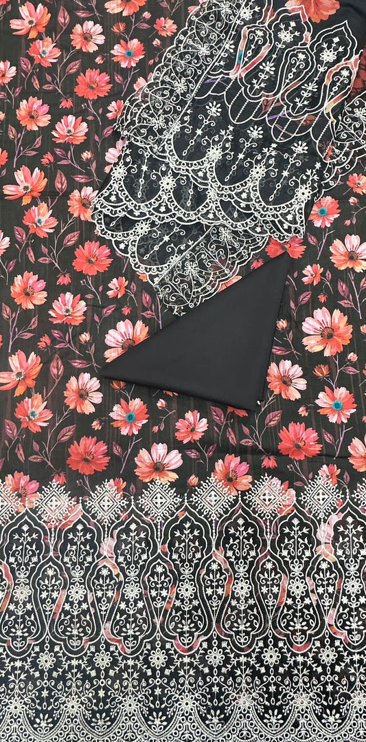 Riwayat | Unstitched 3 Pc Embroidered Lawn Collection