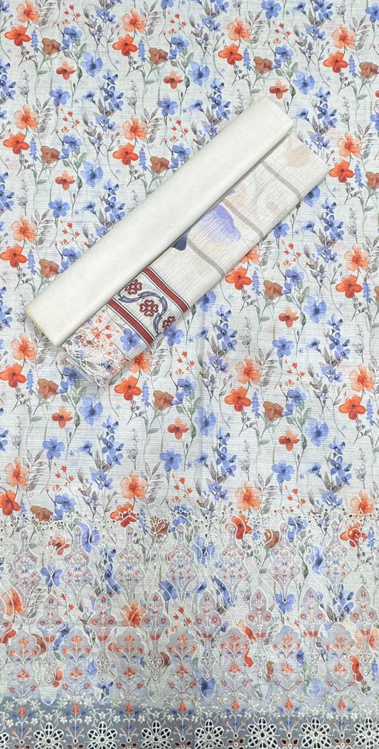 Riwayat | Unstitched 3 Pc Embroidered Lawn Collection