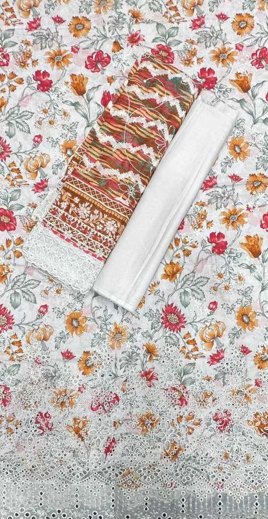 Riwayat | Unstitched 3 Pc Embroidered Lawn Collection