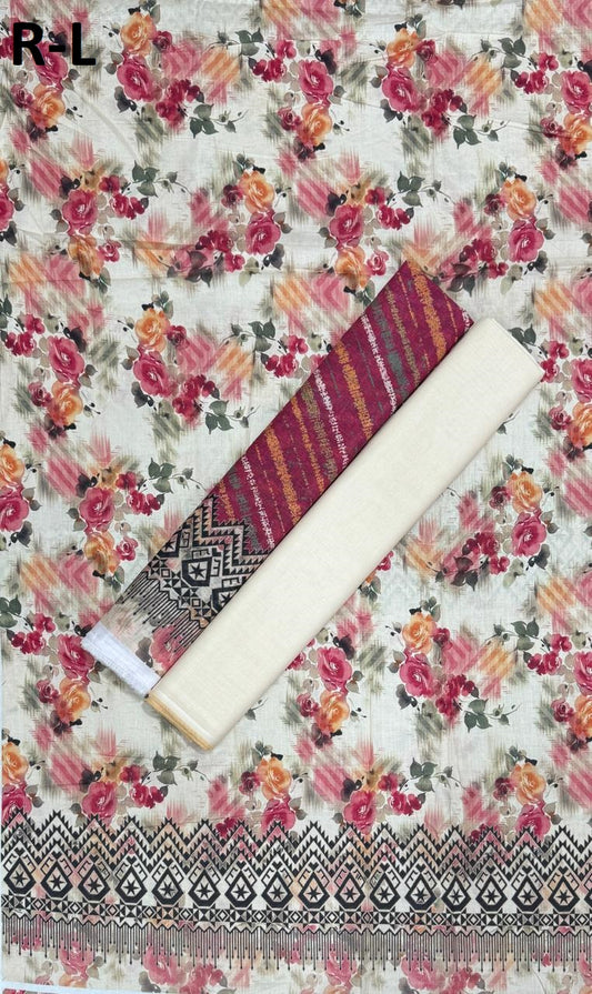 Riwayat | Unstitch 3 PC Printed Lawn Collection