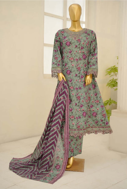 Bin Saeed | Stitch 3 pc Embroidered Lawn Collection