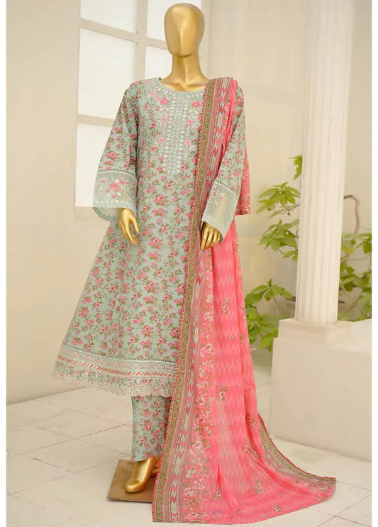 Bin Saeed | Stitch 3 pc Embroidered Lawn Collection