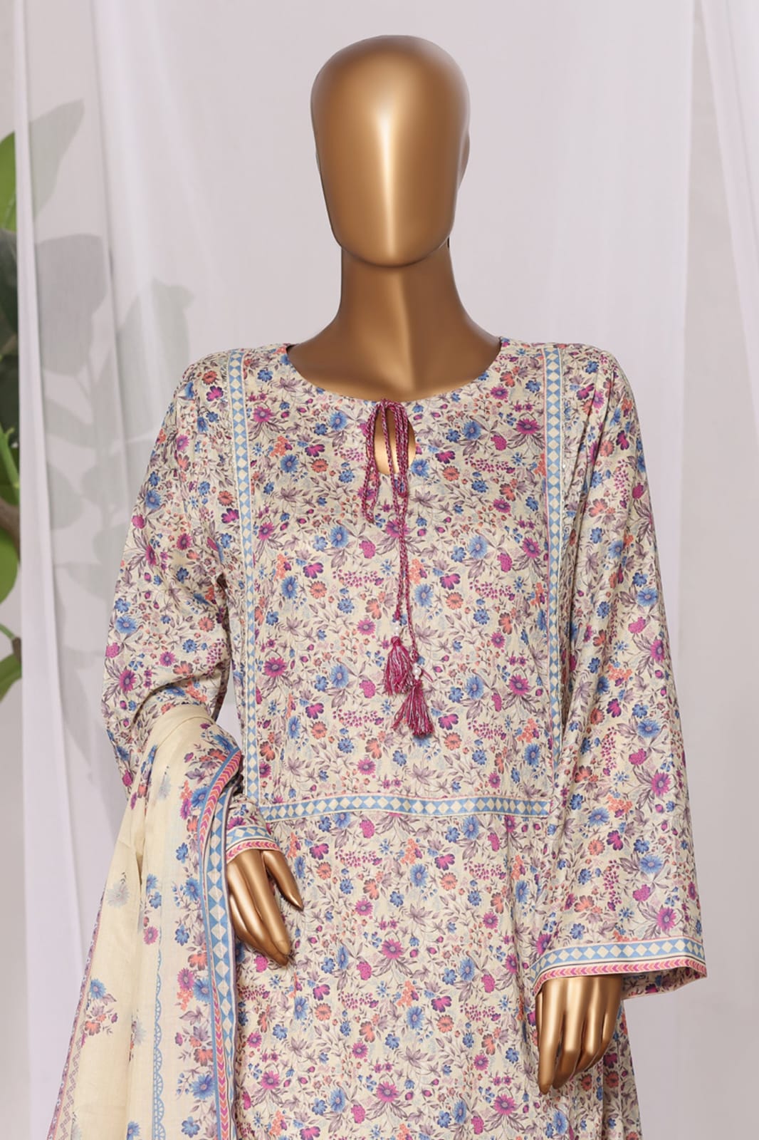 Bin Saeed | Stitch 3 Pc Printed Lawn Frock Collection