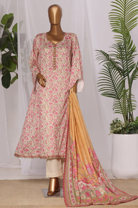 Bin Saeed | Stitch 3 Pc Printed Lawn Frock Collection