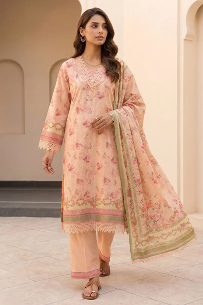 ZELLBURY | Unstitched 3 Pc Printed Lawn Collection