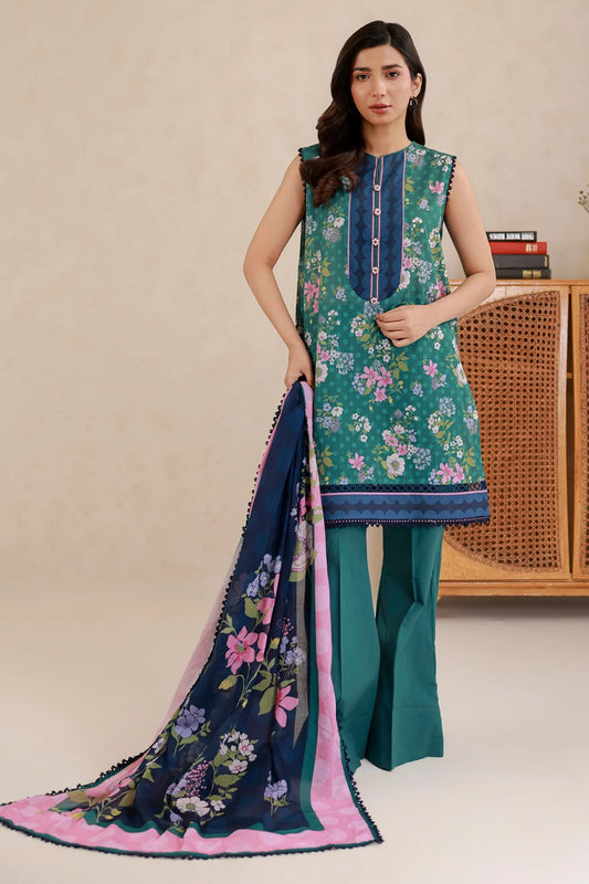 ZELLBURY | Unstitched 3 Pc Printed Lawn Collection