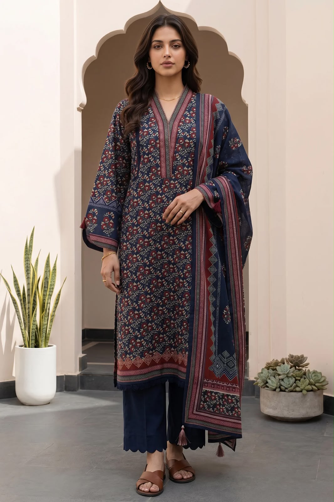 ZELLBURY | Unstitched 3 Pc Printed Lawn Collection