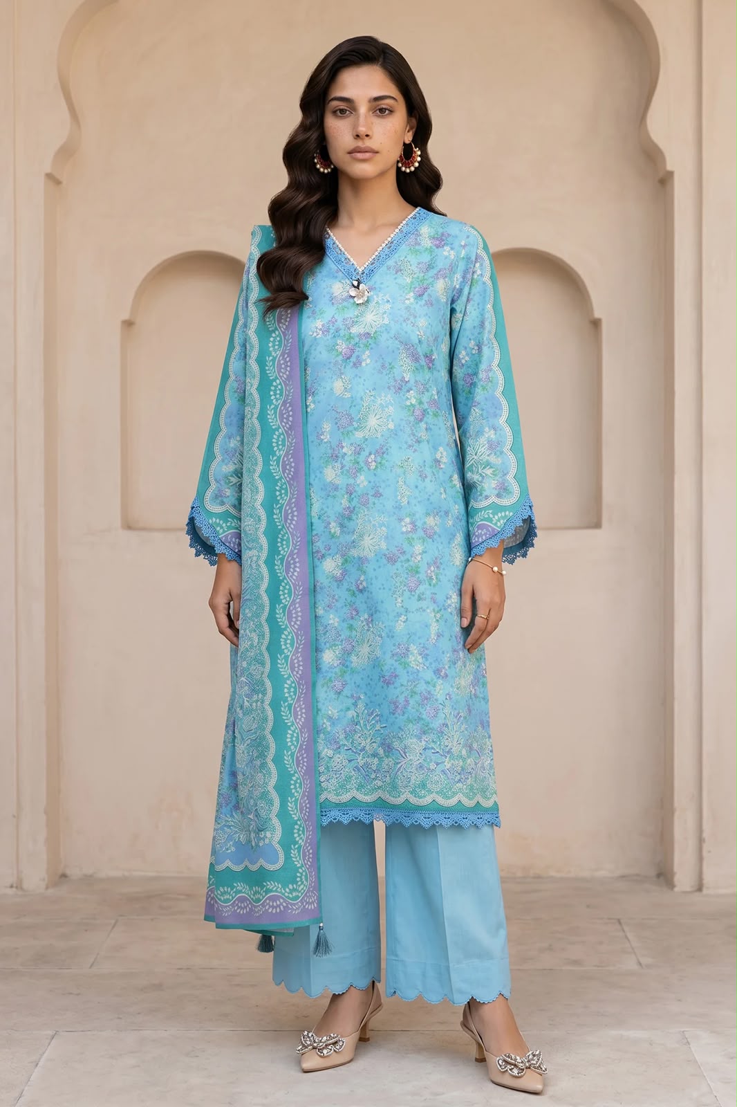 ZELLBURY | Unstitched 3 Pc Printed Lawn Collection
