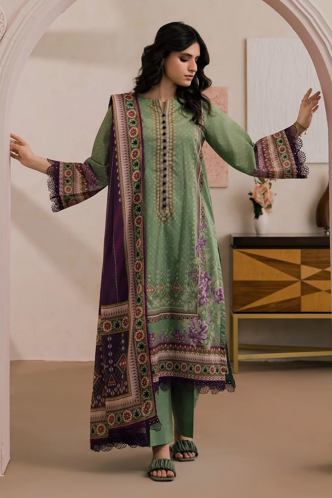 ZELLBURY | Unstitched 3 Pc Printed Lawn Collection
