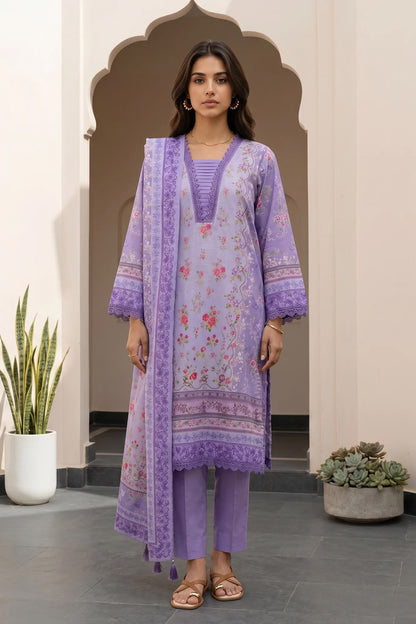 ZELLBURY | Unstitched 3 Pc Printed Lawn Collection