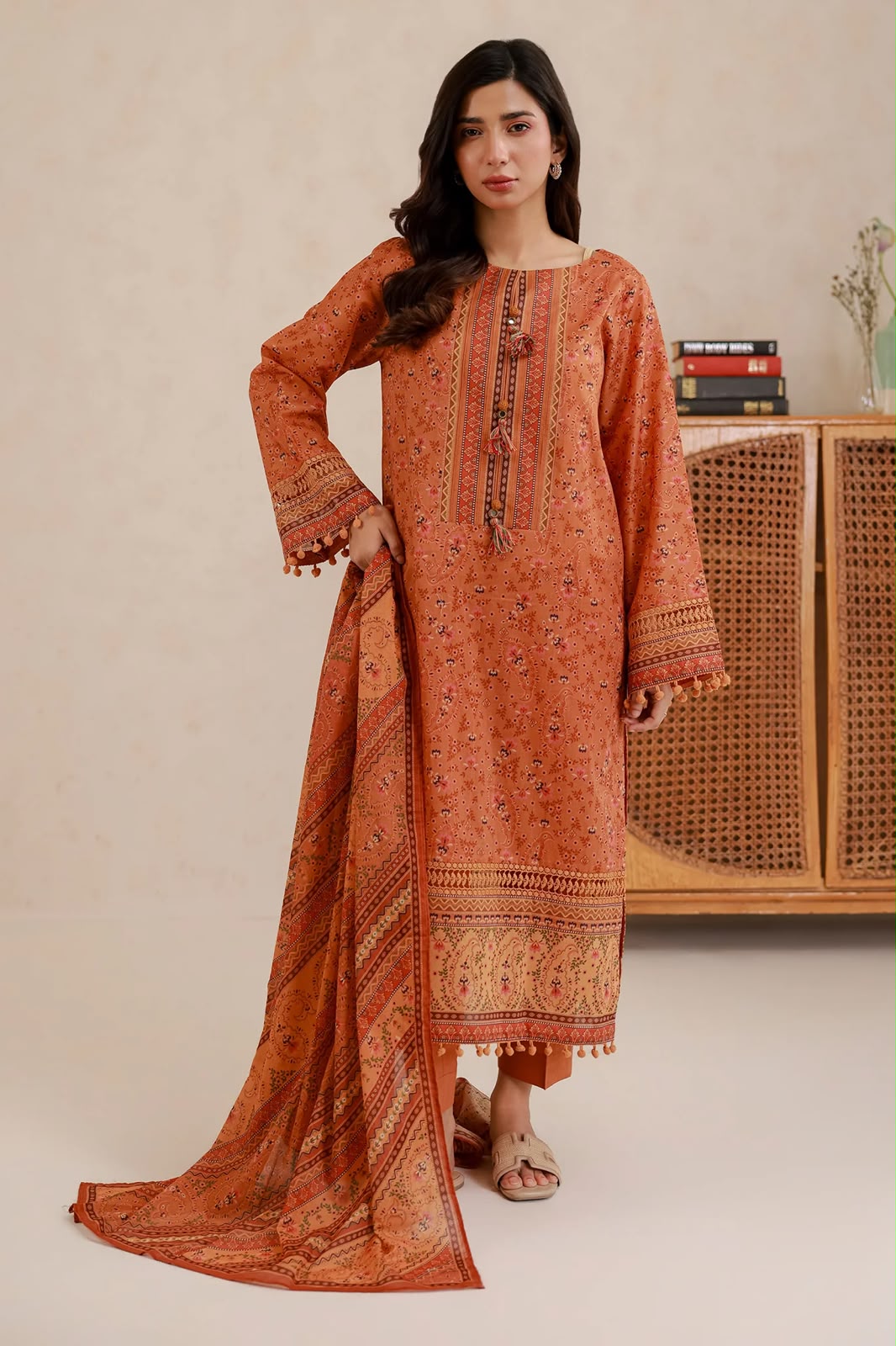 ZELLBURY | Unstitched 3 Pc Printed Lawn Collection