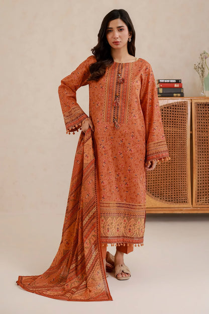 ZELLBURY | Unstitched 3 Pc Printed Lawn Collection